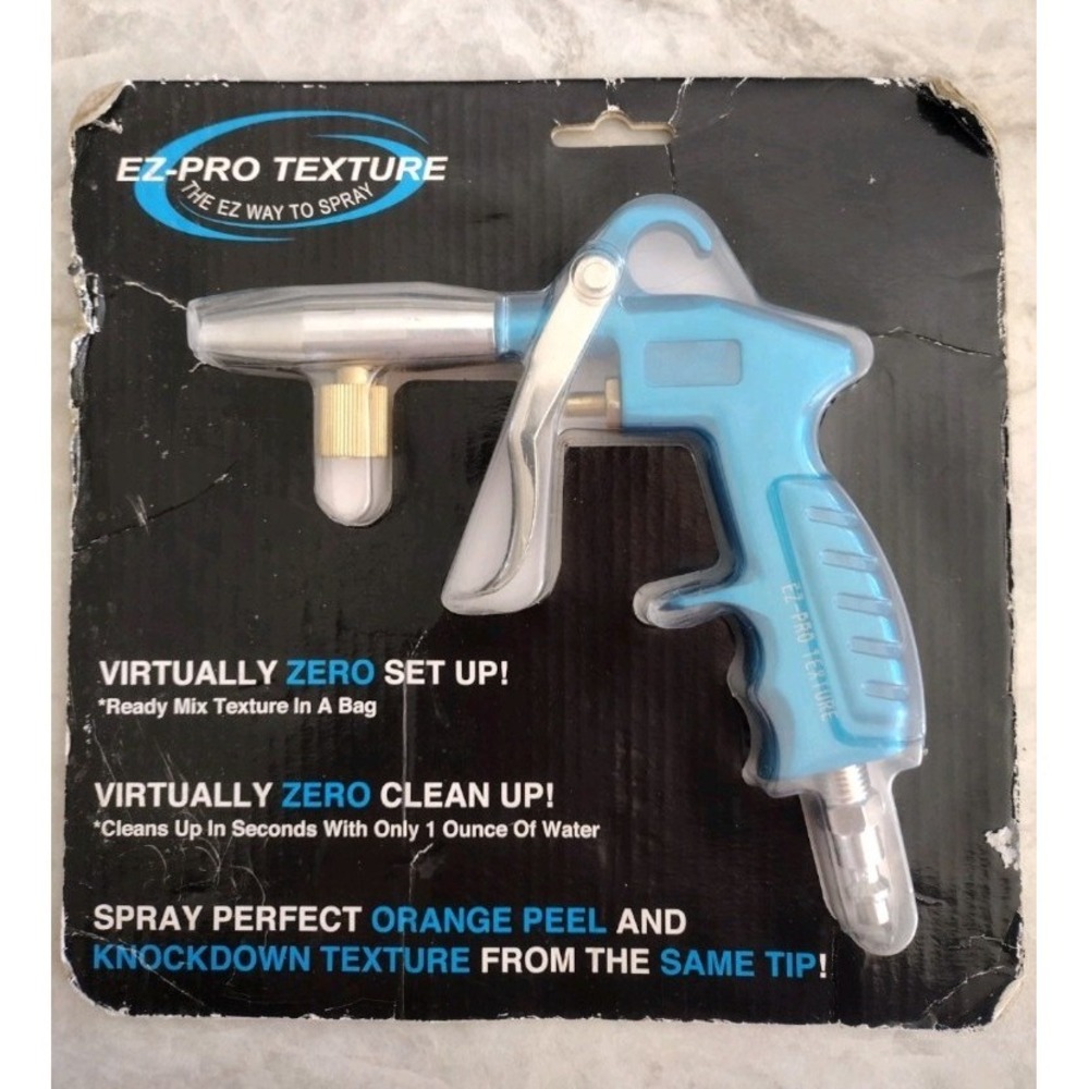 EZ-Pro Texture Drywall Pattern Spray Gun Orange Peel Knockdown Tool